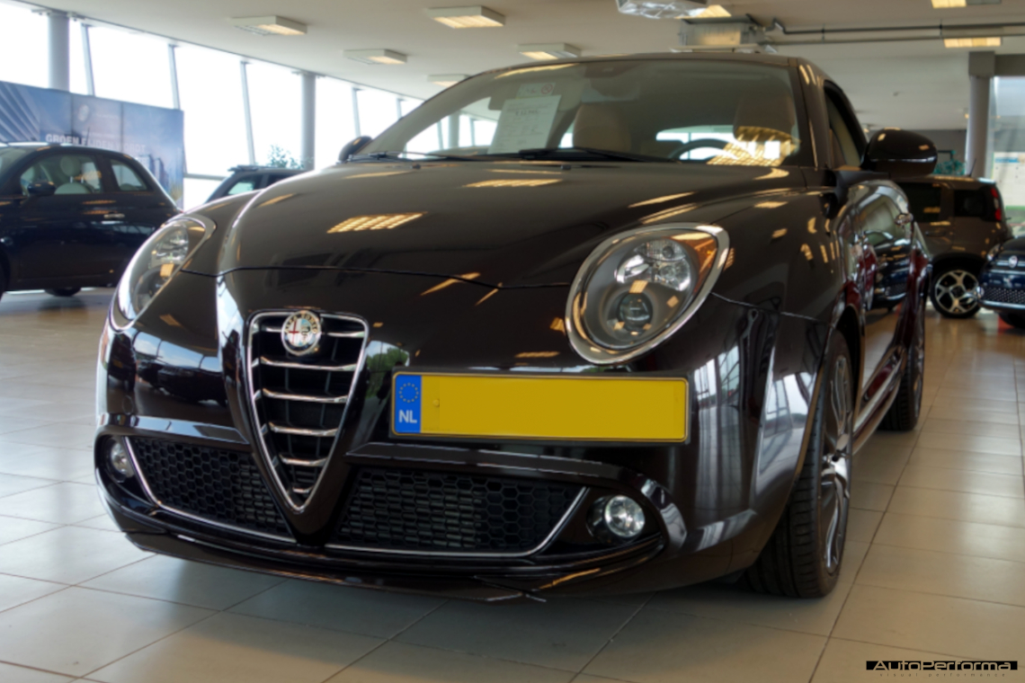 Proiettori Anteriori Alogeni Carbon Look Originali Alfa Romeo Mito